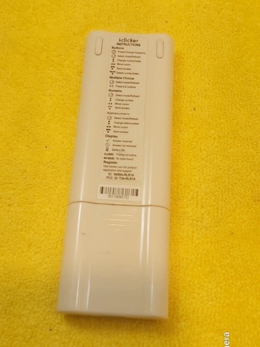 iClicker 2 Student Classroom Response System Remote Control - photo 2