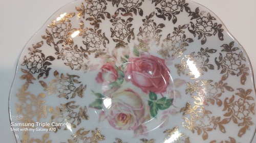 Royal Albert Pink Cabbage Roses Bone China Tea Cup & Saucer - photo 5