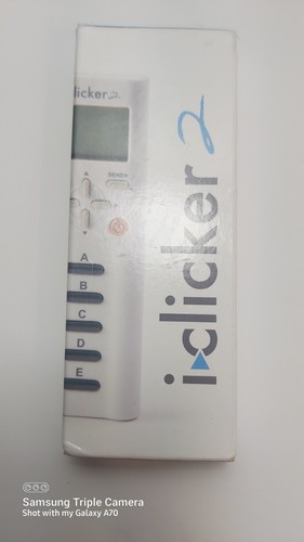 NEW iClicker 2 White Wireless Portable Student Remote Control