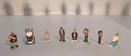 Lot Of 8 Vintage Homies Figures Series No Duplicates RARE