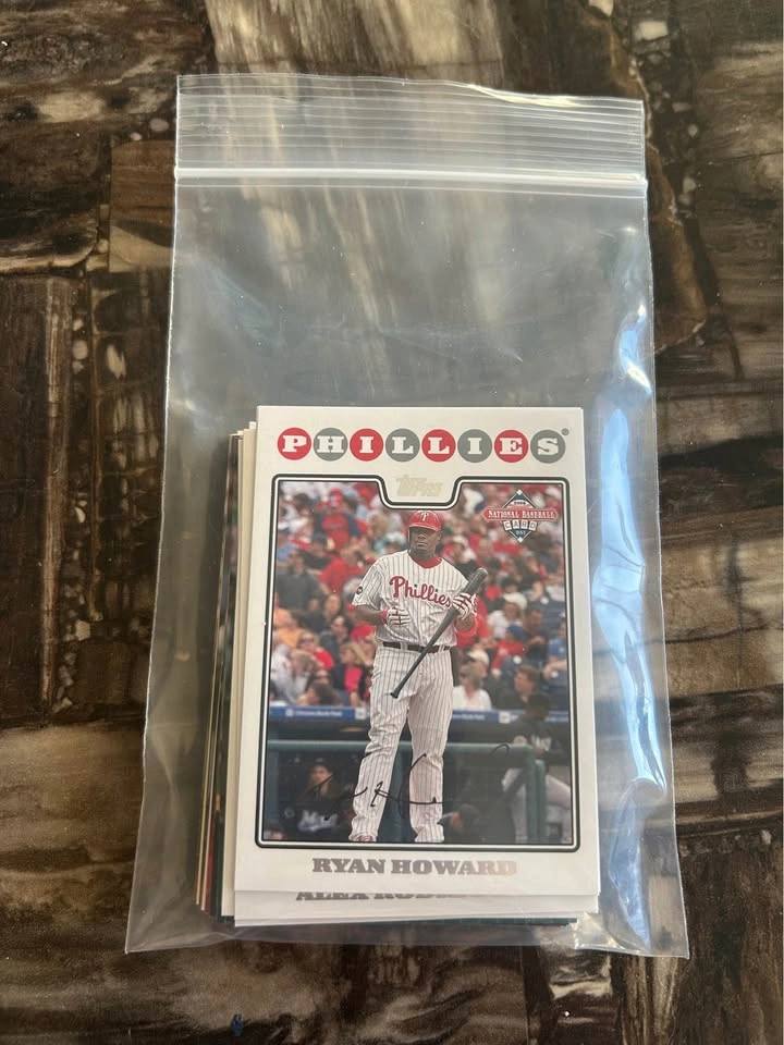 2008 Topps and Upper Deck National Baseball Card Day Lot - photo 2
