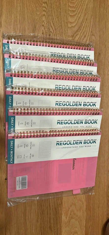 Regolden Book Daily + Monthly Planner