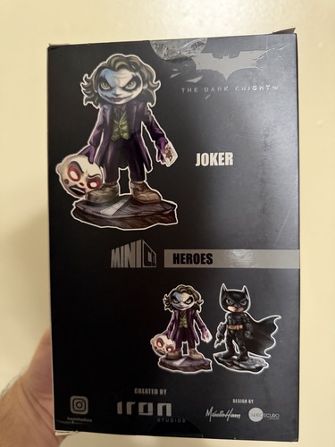Batman The Dark Knight THE JOKER Mini Co. Iron Studios Statue - photo 3