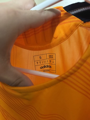 Real Madrid 2024/25 Away Orange Jersey Long Sleeve (Authentic) S - photo 3