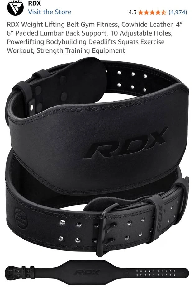 Weight lifting belt - photo 4