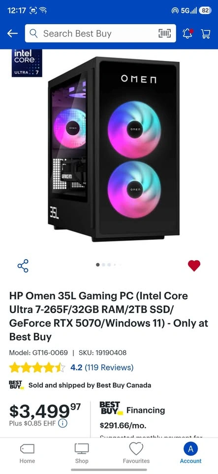 High End Gaming PC (Intel Core Ultra 7-265F/32GB RAM/2TB SSD/GeF - photo 2