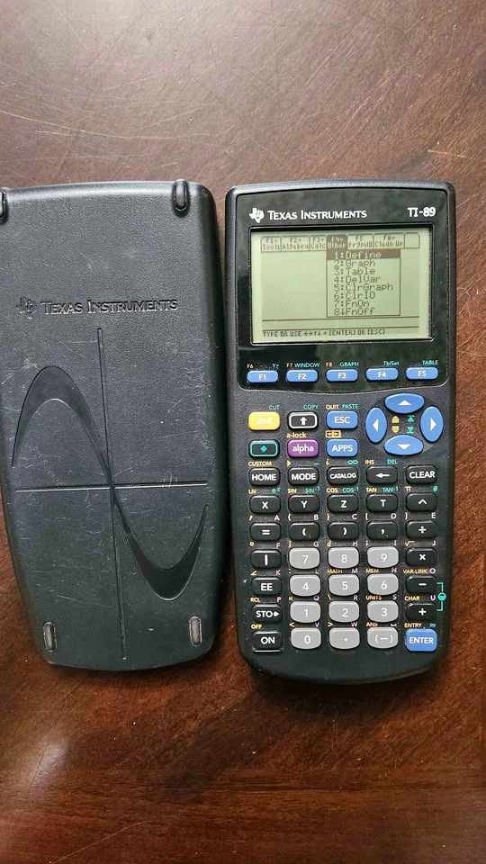 TI-89 CAS Graphing Calculator