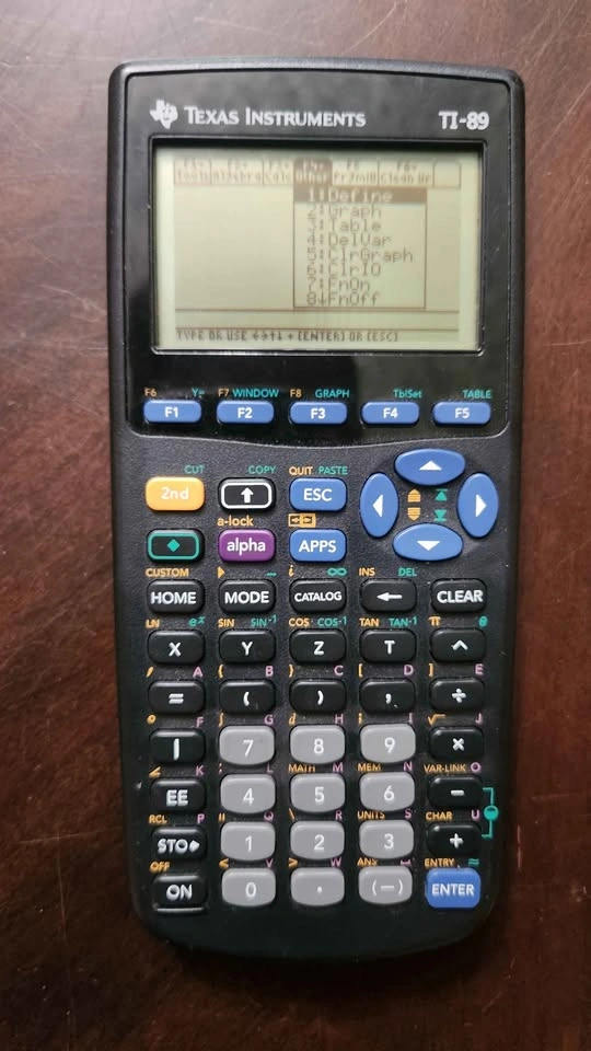 TI-89 CAS Graphing Calculator - photo 2