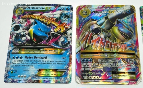 Lot of 8 Mega EX Pokemon Trading Cards - photo 2