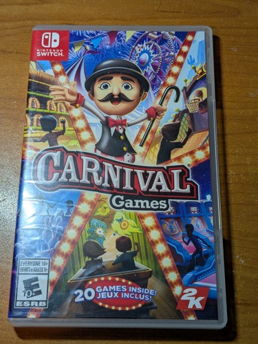 Carnival Games (Nintendo Switch, 2018) Complete Tested