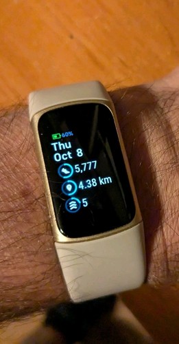 Fitbit Charge 5 FB421 Fitness Tracking Watch w/ Charger - photo 5