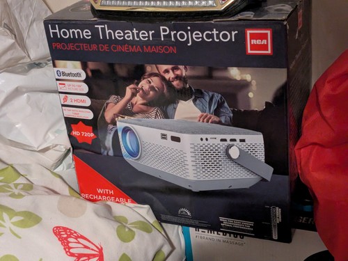 RCA 720p Bluetooth Portable Home Theater Projector (RPJ402)