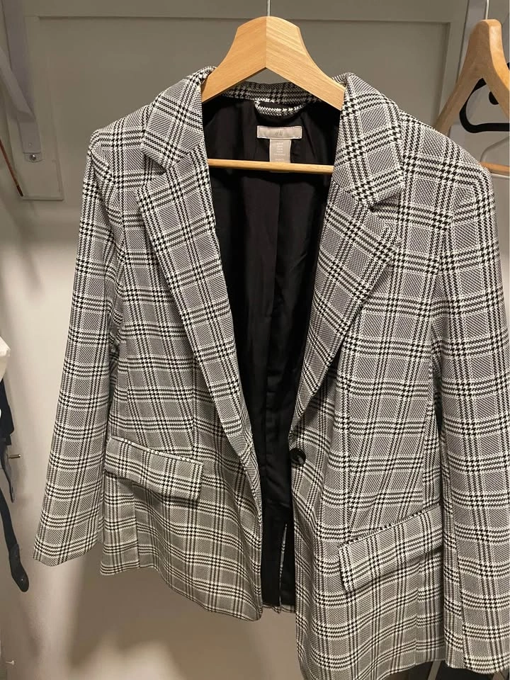 H&M Blazer woman black and white - photo 2