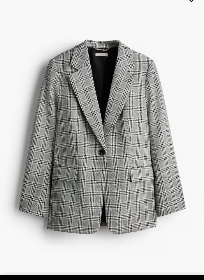 H&M Blazer woman black and white - photo 5