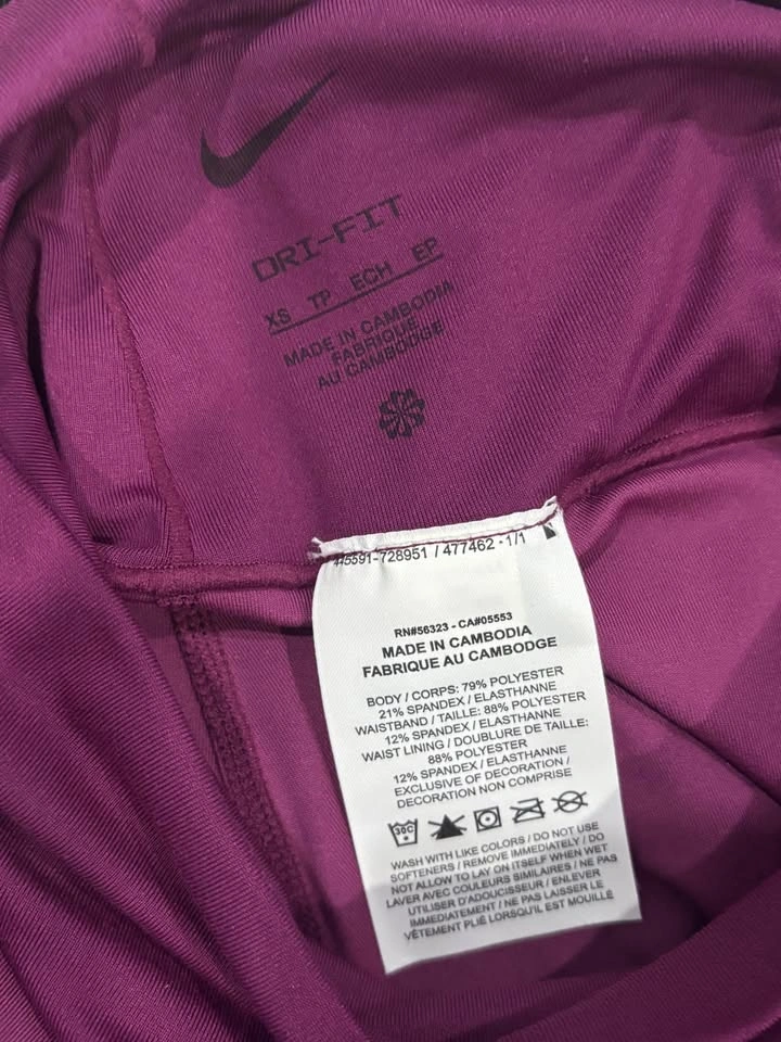 BNWT Womens Nike One High Rise Dri-Fit Leggings - XS - photo 4