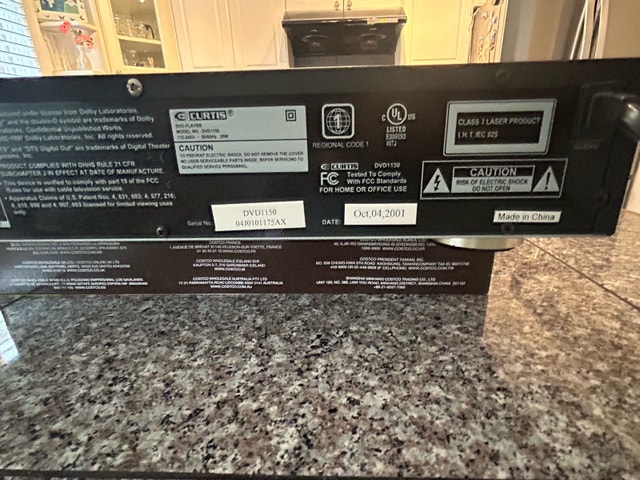 Curtis DVD Player DVD1150 - photo 3