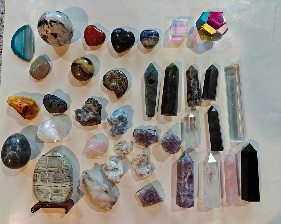 Rocks and crystals