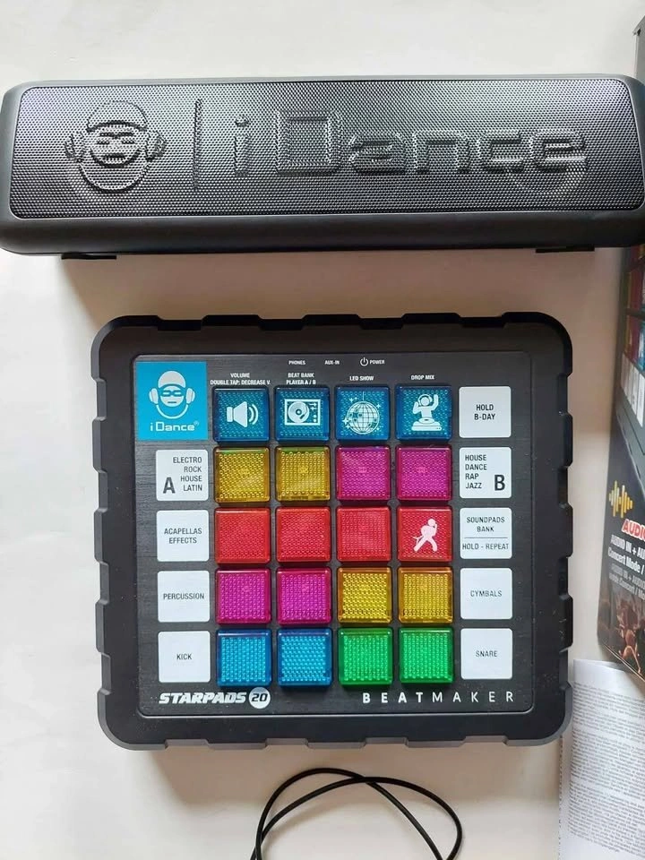 Idance Starpads Beat Maker 20 Sound Pads And Bluetooth Soundbar - photo 3