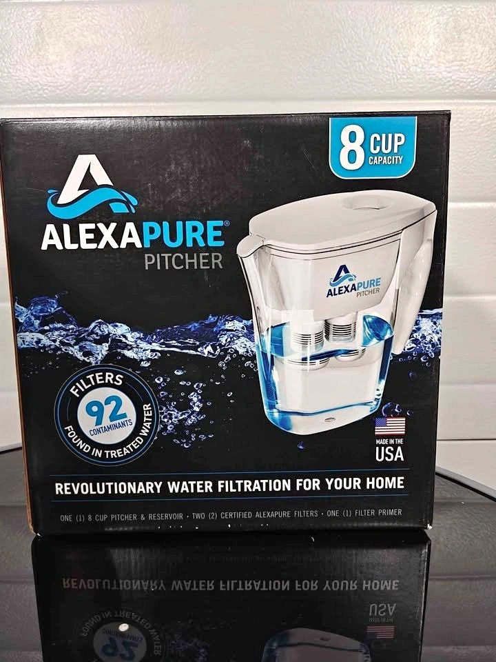 Alexapure Pitcher Water Filter 8 cups