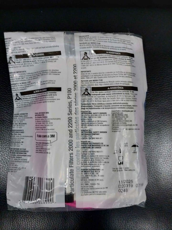 3M Particulate Filter P100 - photo 2