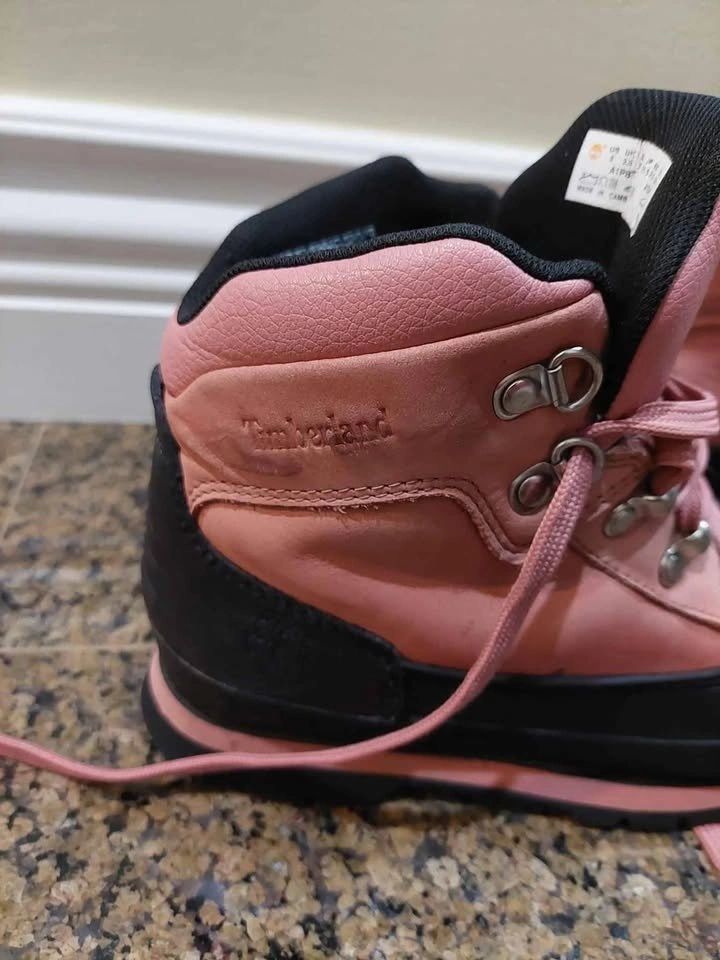 Timberland Kids Girls Leather Winter Boots Size 3US - photo 4