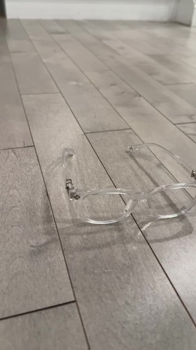 Chrome Heart Glasses Clear and Silver - photo 2