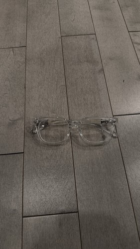 Chrome Heart Glasses Clear and Silver - photo 3