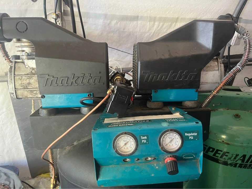 Custom Makita 8.4 CFM 60 Gallon Tank Compressor - photo 2