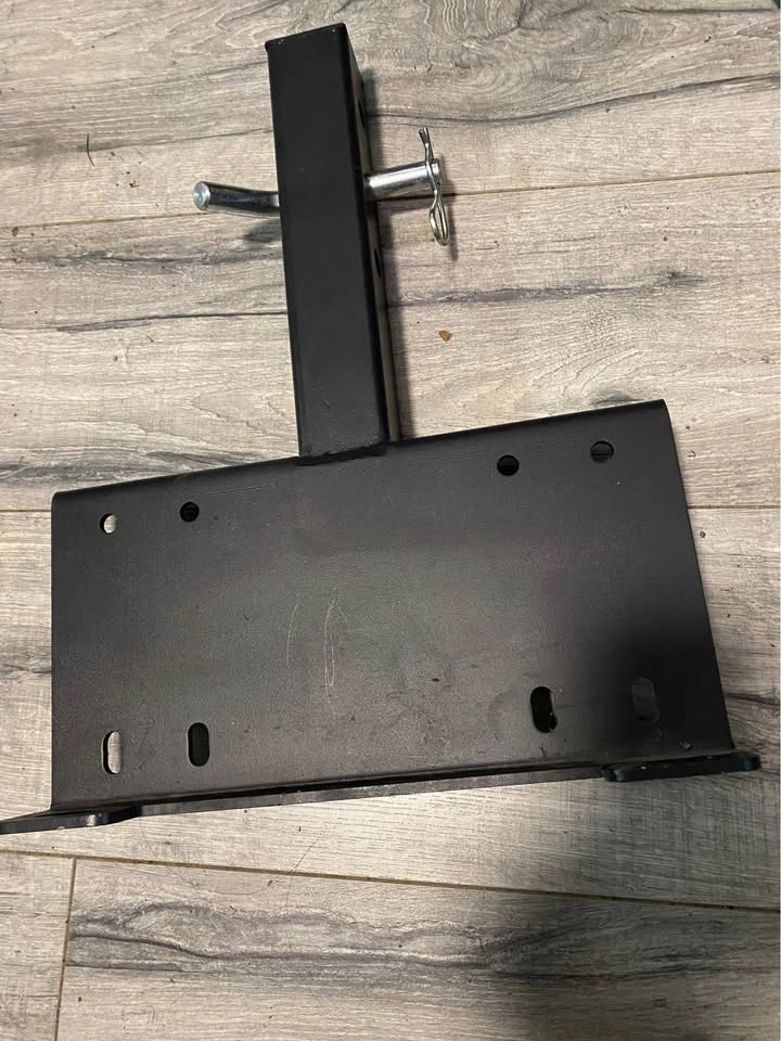 Hitch Receiver Mount 10 x 4 1/2 Winch Mount for 2" Receiver - photo 3