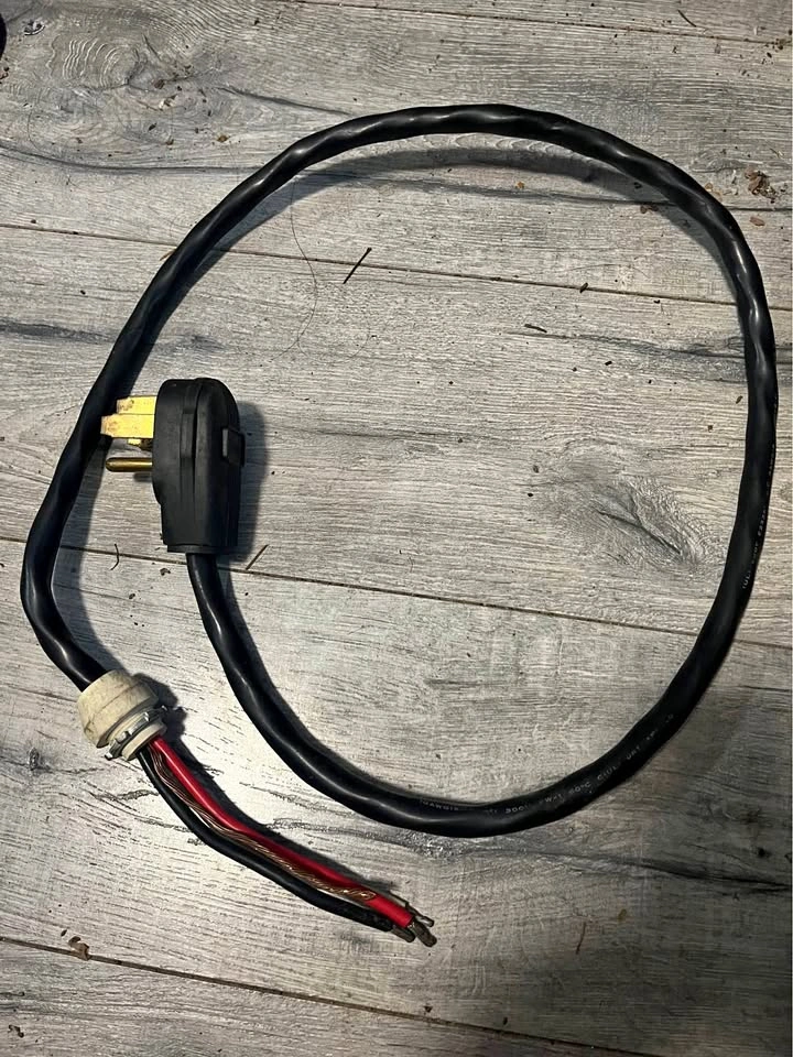 240V 50A 4 prong stove cord