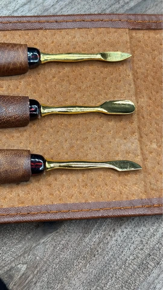 Vintage Sir Rondo’s Italian Leather Manicure Kit w/ Solingen Too - photo 4