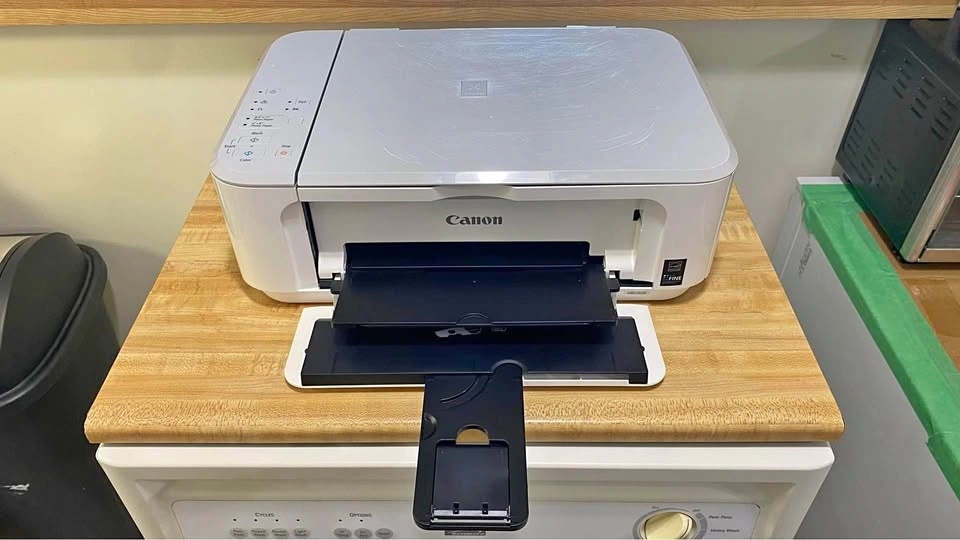 Canon Pixma | Combo Printer + Scanner (White)