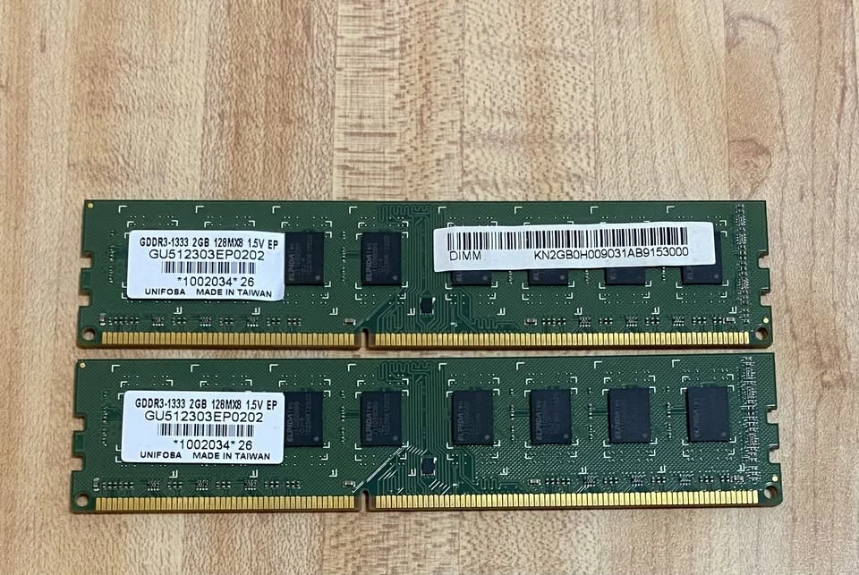 GPU Memory GDDR3-1333 2GB 128MX8 1.5V EP - photo 2