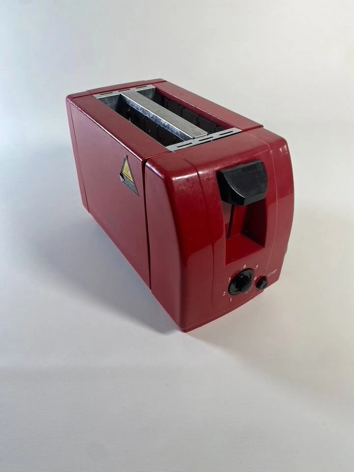 Red 2-Slice Toaster