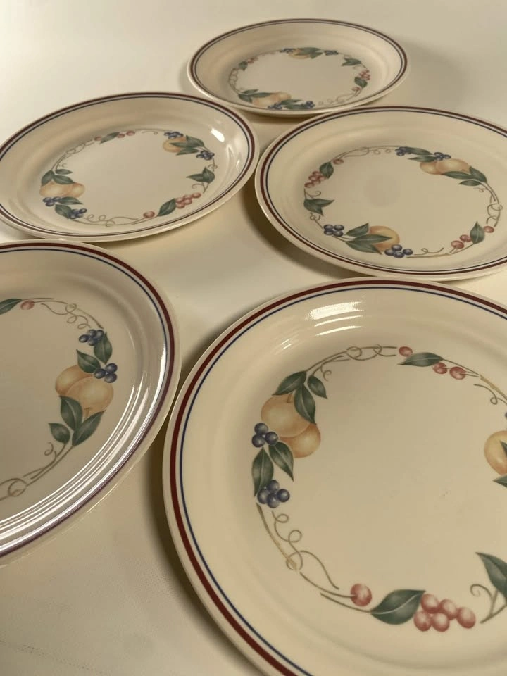 Corelle 8.5" inch Plates | Set of 5 - photo 2
