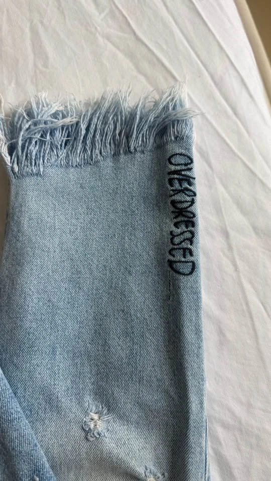ZARA LIMITED EDITION HIGHWAIST JEANS SIZE 8 BUT FITS SMALL - photo 3