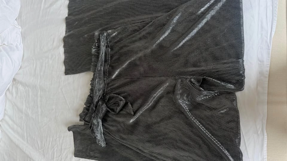 LIMITED EDITION METALLIC HIGHWAIST PANTS ORIGINALLY $189 - photo 5