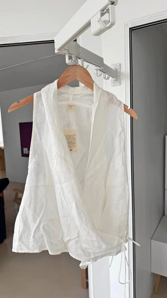 NWT 100% Linen Large - photo 2