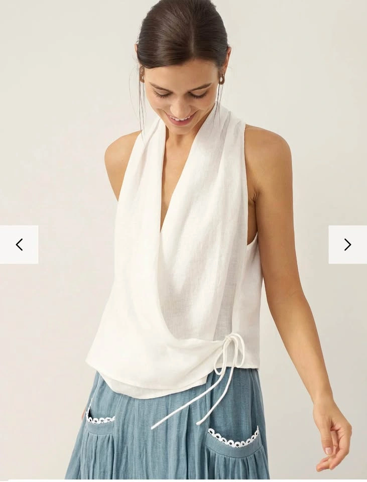 NWT 100% Linen Large