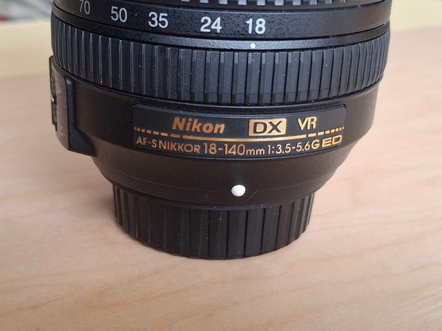 Nikon AF-S 18-140mm f3.5-5.6 G ED VR DX zoom kit lens - photo 2