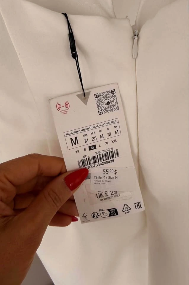 NWT ZARA DRESS SIZE MEDIUM - photo 4
