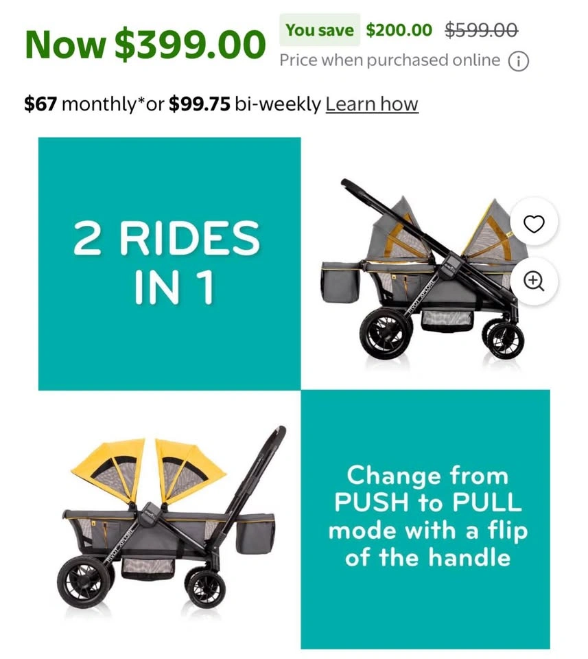 Evenflo Pivot Xplore All-Terrain Stroller Wagon - photo 5