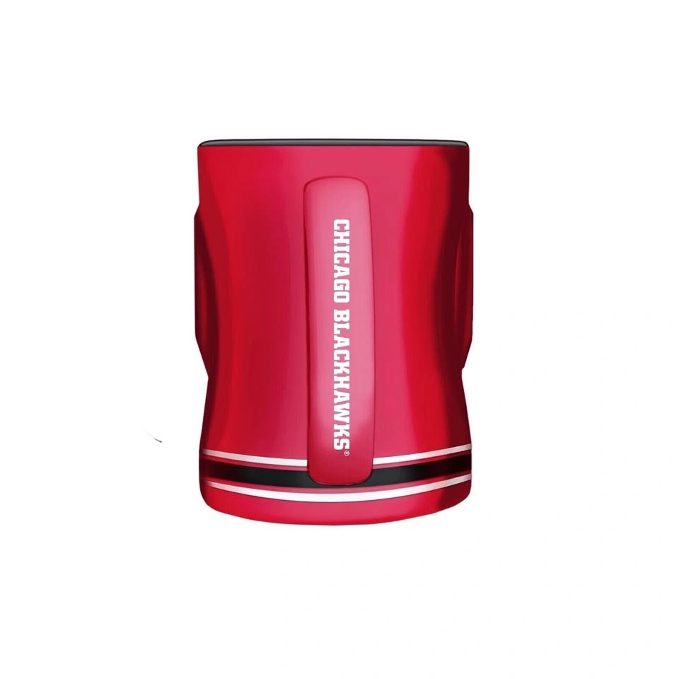 Chicago Blackhawks Red NHL Hockey Coffee Mug - photo 2