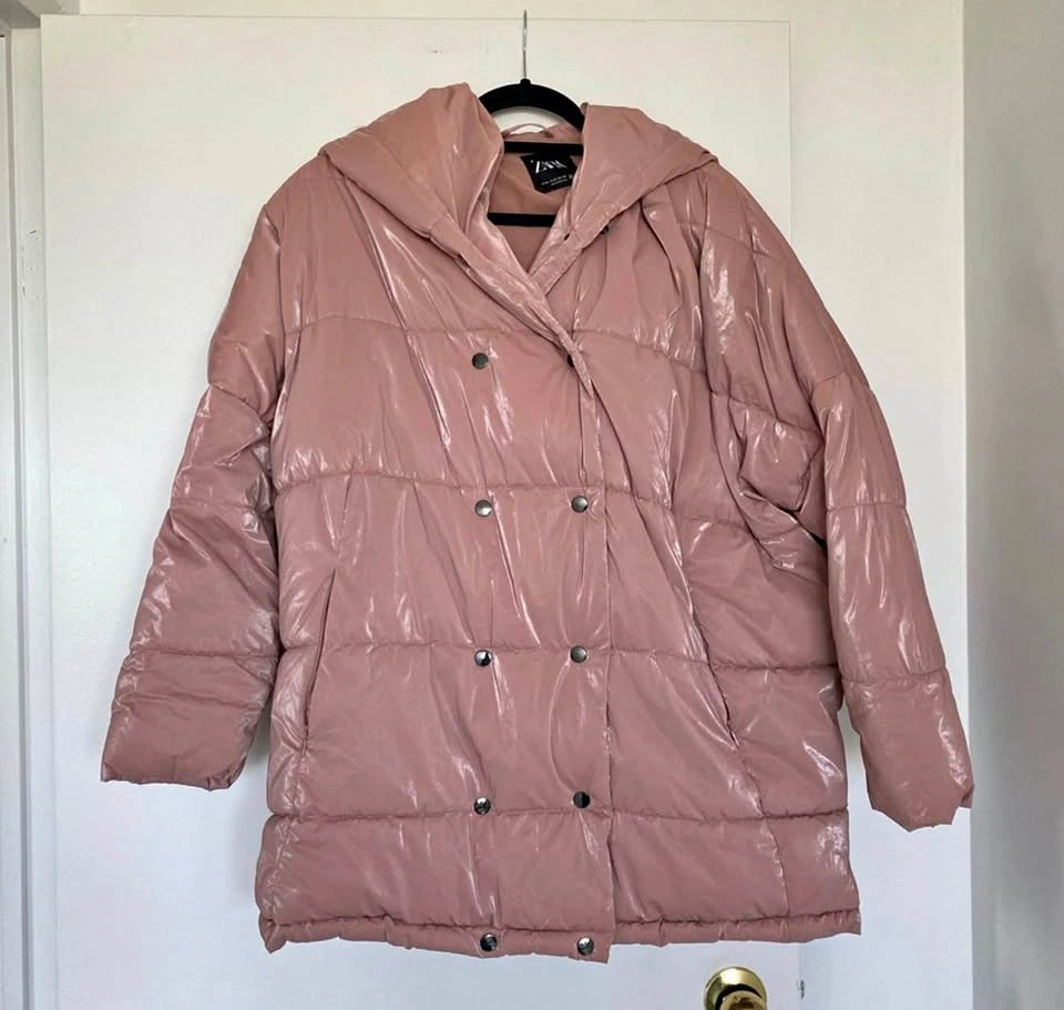ZARA WINTER COAT WORN ONCE MEDIUM ORIGINALLY $210