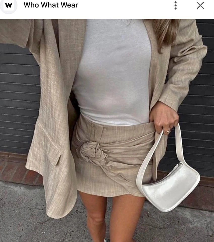 ZARA VIRAL SUIT ORIGINALLY $235 SIZE LARGE