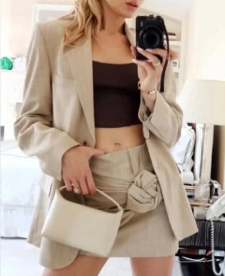ZARA VIRAL SUIT ORIGINALLY $235 SIZE LARGE - photo 4