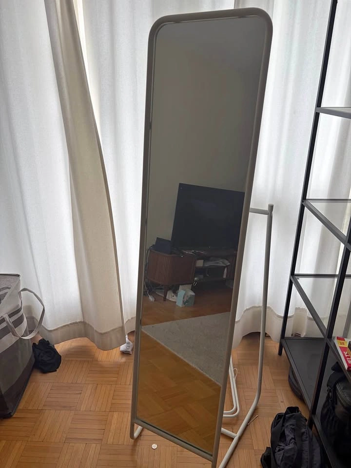 IKEA KNAPPER Standing Mirror - Full Length