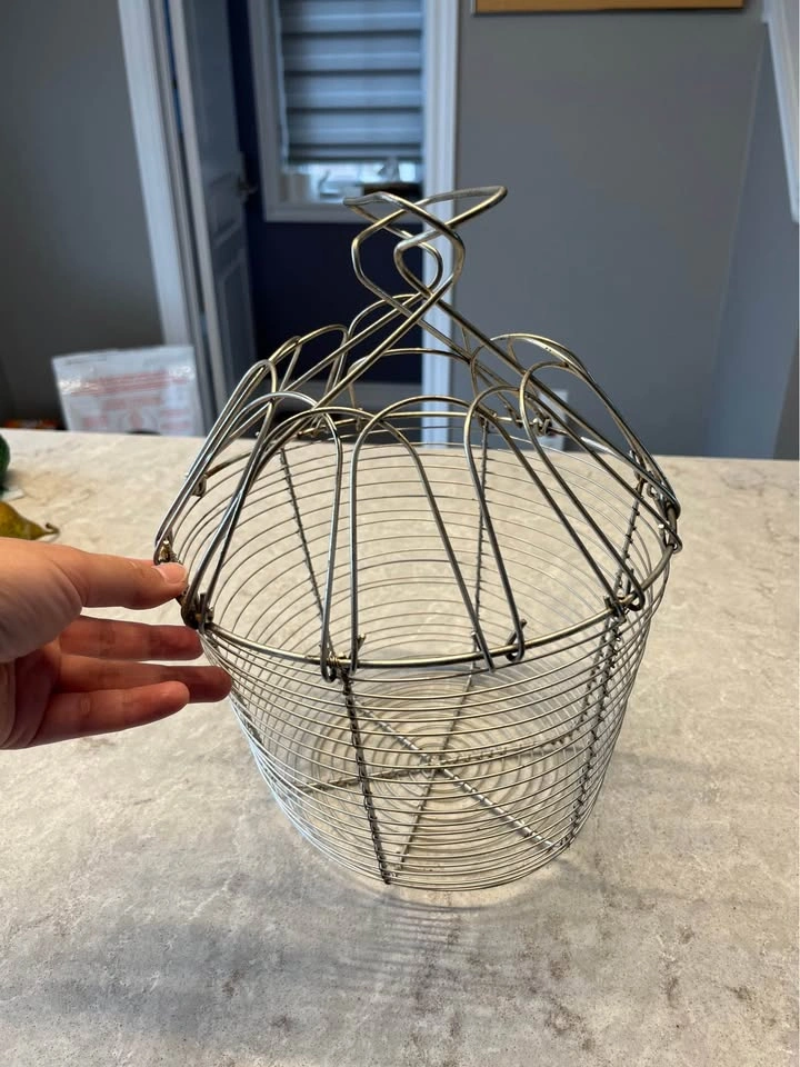 Vintage Wire Egg and Fruit Basket - photo 5