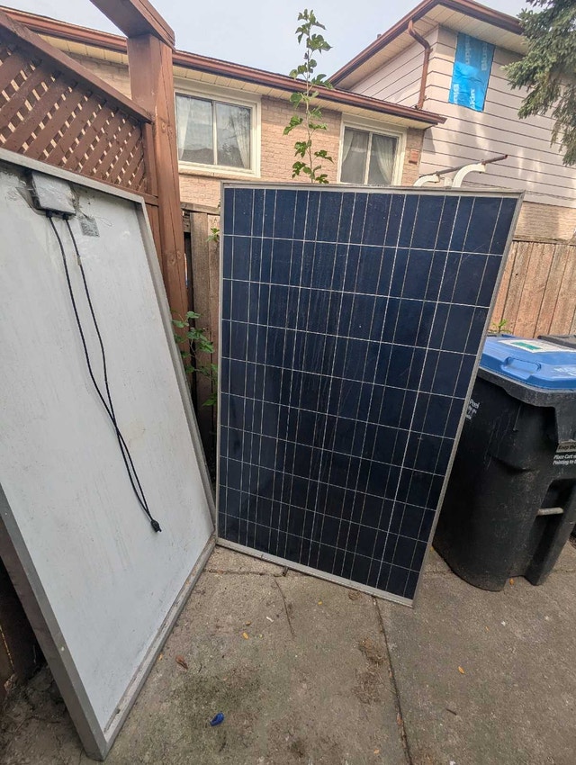 Two Solar Panels