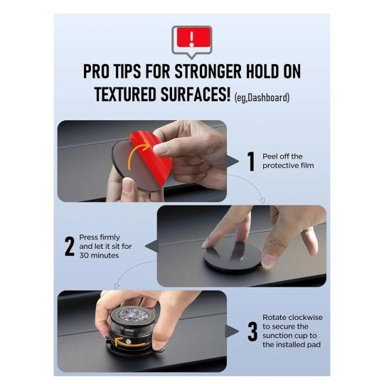 Upgraded Vacuum Magnetic Car Phone Holder for MagSafe🥕 - photo 2